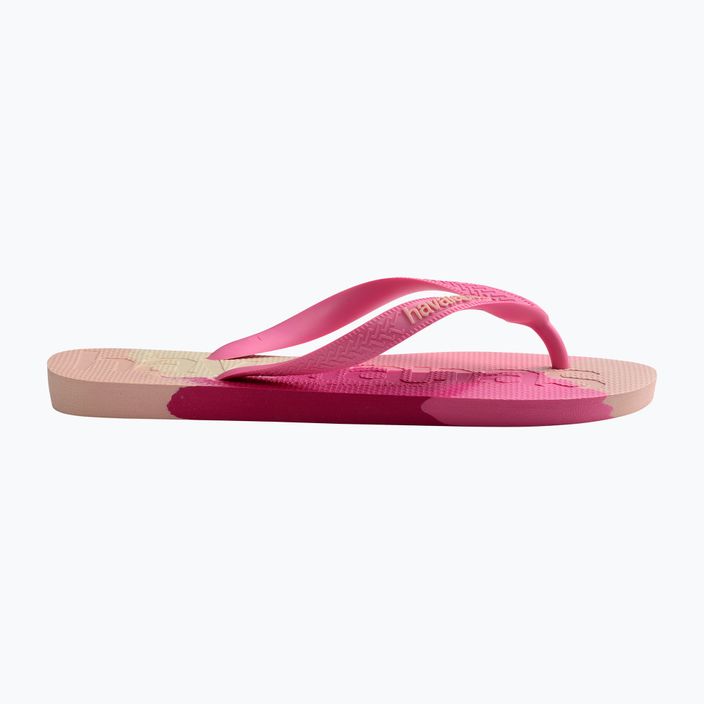 Havaianas Top Logomania Colors II crystal rose джапанки 9