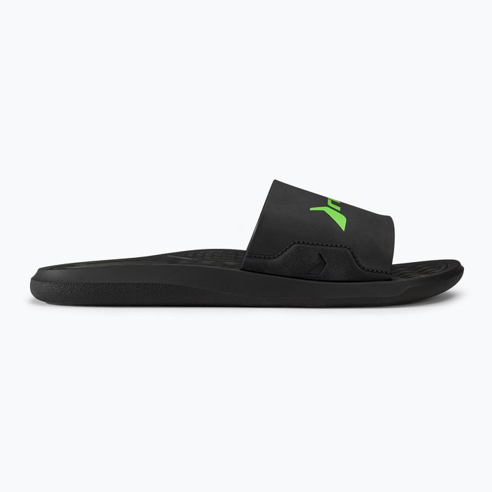 Джапанки RIDER Step Slide black/green за мъже 2