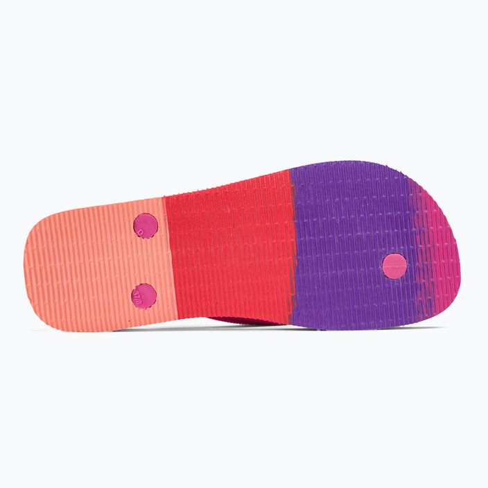 Havaianas Top Logomania Colors II pink flux джапанки 4