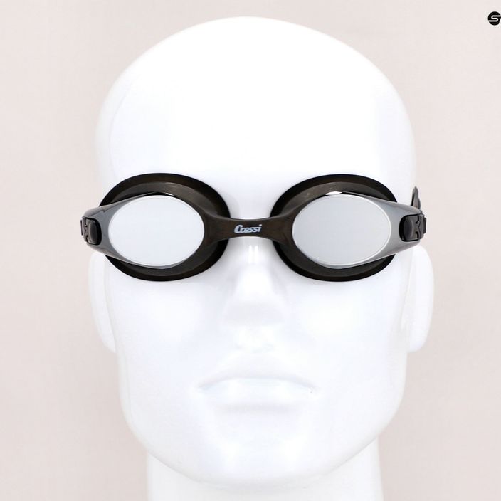 Очила за плуване Cressi Velocity Black mirrored черни XDE206 7