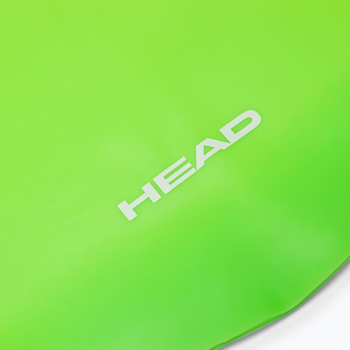 Детска плувна шапка HEAD Silicone Flat LM зелена 455006 2