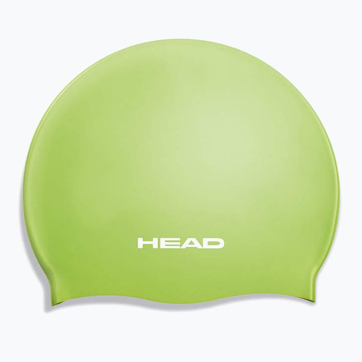 Детска плувна шапка HEAD Silicone Flat LM зелена 455006 3
