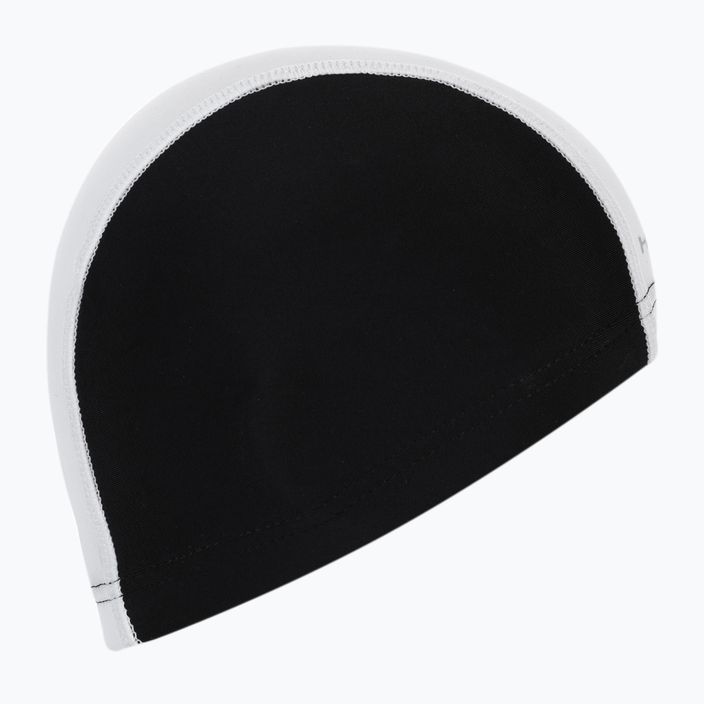 Детска шапка за плуване HEAD в черно и бяло 2