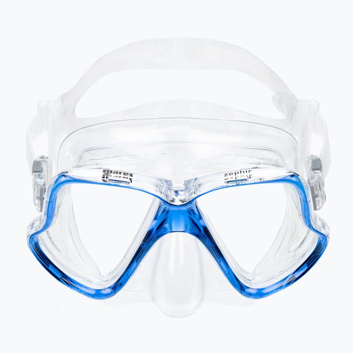 Mares Zephir комплект за гмуркане маска + шнорхел син/безцветен 411769 3