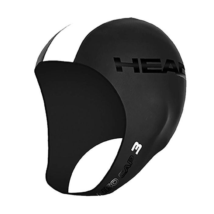 Шапка за плуване HEAD Neo 3 черна/бяла 2