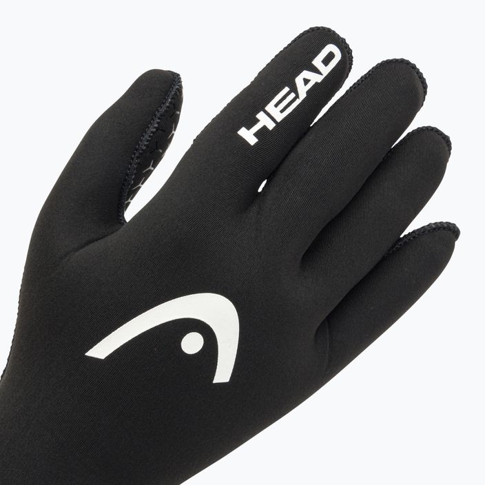 Неопренови ръкавици за плуване HEAD Neo Grip черни 4