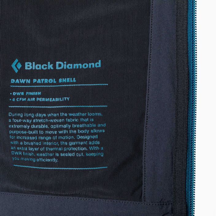Black Diamond Dawn Patrol мъжко софтшел яке  синьо APP1SD4015LRG1 10