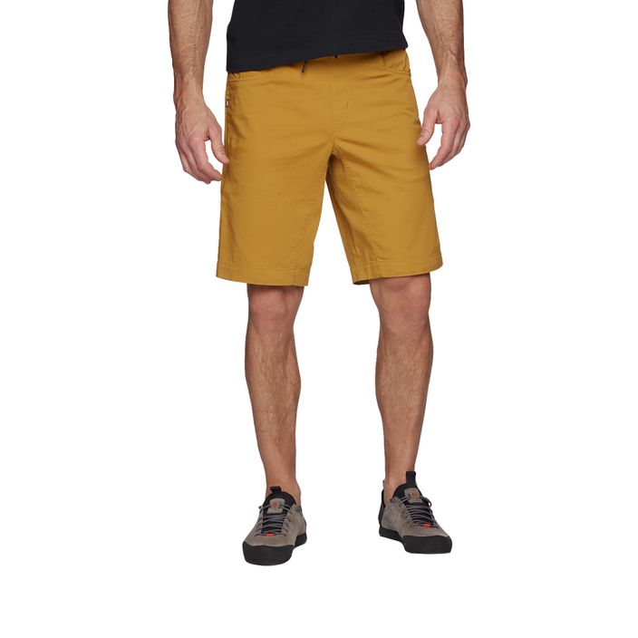 Мъжки къси панталони за катерене Black Diamond Notion yellow AP750062