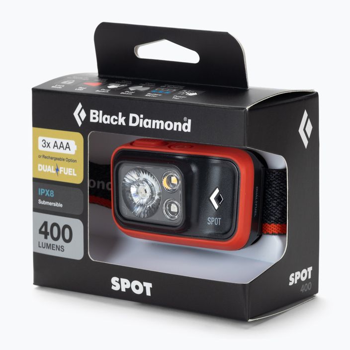 Black Diamond Spot 400 фенер за глава червен BD6206728001ALL1