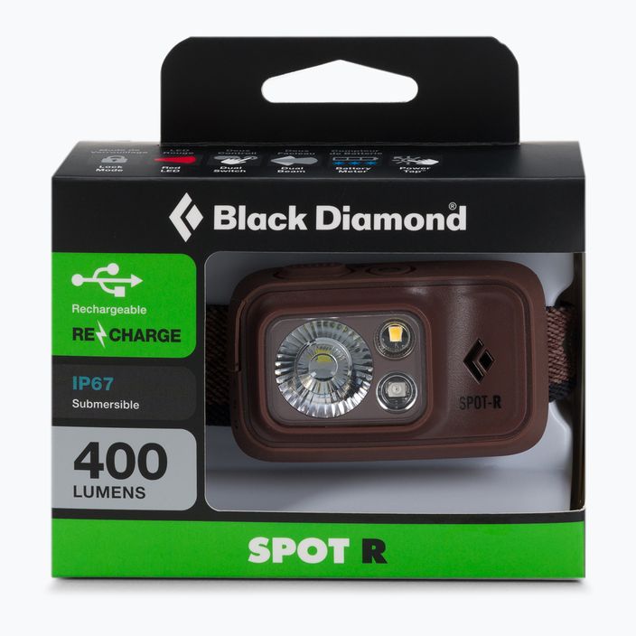 Челник Black Diamond Spot 400-R кафяв BD6206766018ALL1 2