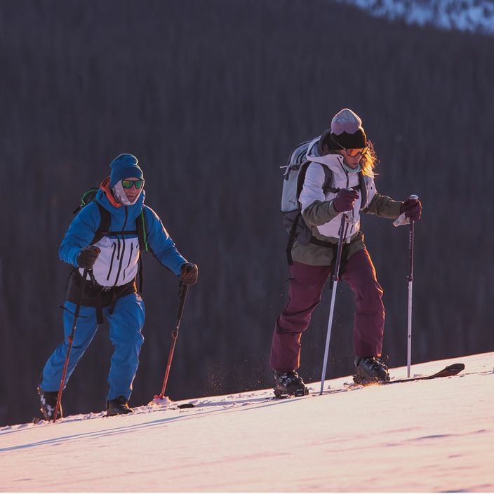 Дамски панталон за ски туринг Black Diamond Dawn Patrol лилави AP7430415016LRG1 16