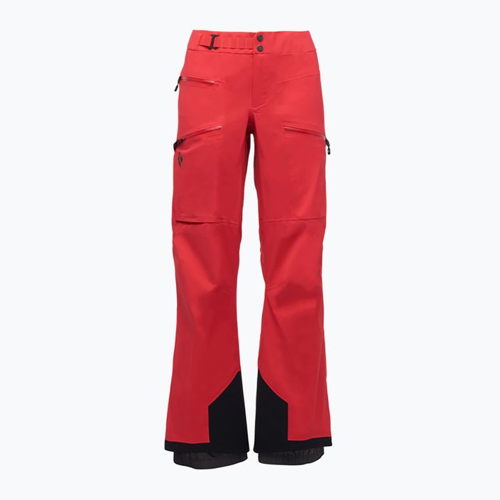 Дамски ски панталон Black Diamond Recon LT Stretch coral red 7