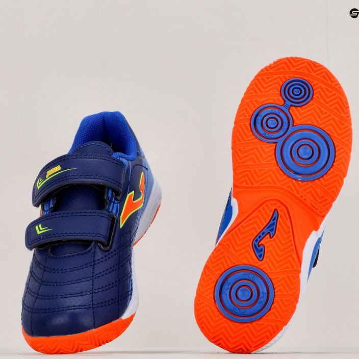 Детски футболни обувки Joma Xpander IN navy/orange fluor 14