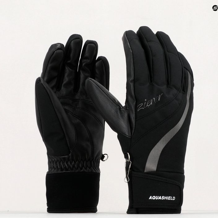 Дамски ски ръкавици ZIENER Kitty As black 801165 12 6