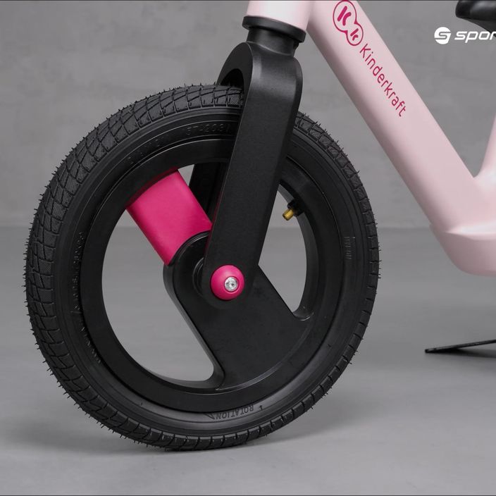 Kinderkraft Goswift велосипед с педали в розово KRGOSW00PNK0000 7