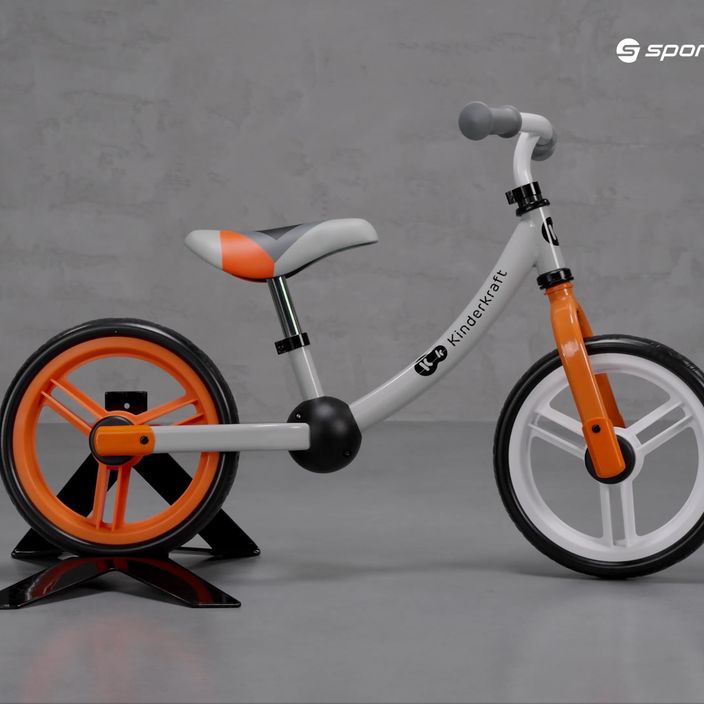 Kinderkraft 2Way Next крос-кънтри велосипед сив KR2WAY00ORA00000 6