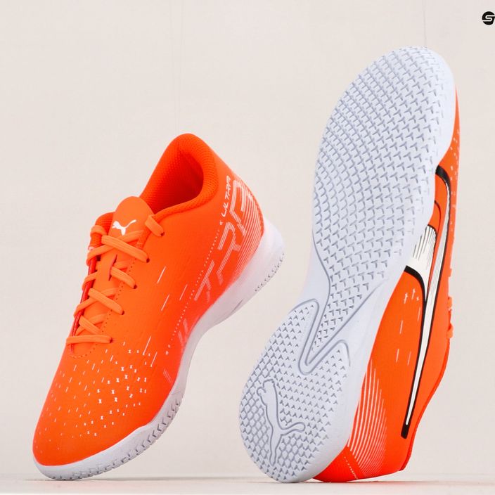 Детски футболни обувки PUMA Ultra Play IT оранжеви 107237 01 11