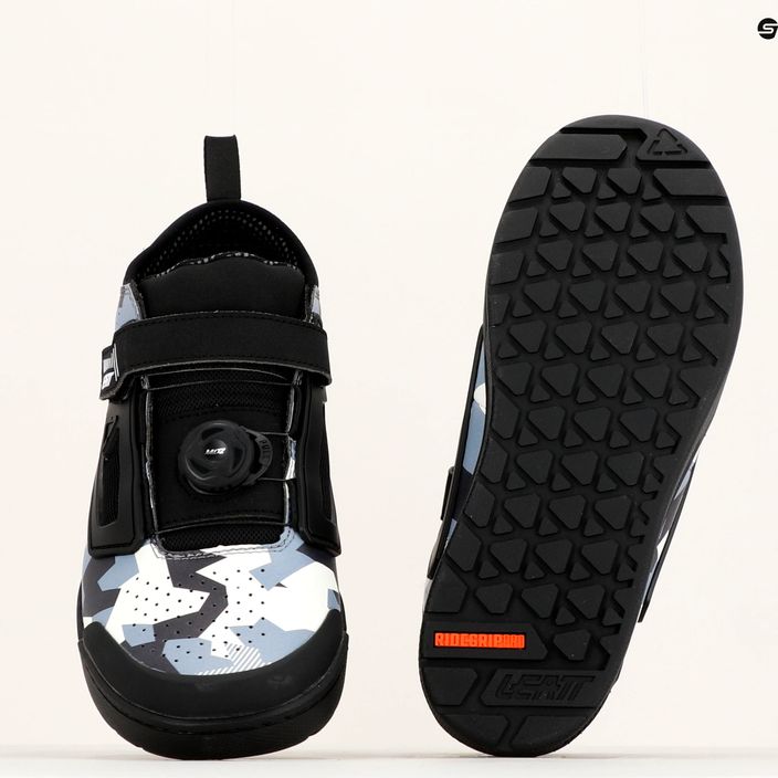 Мъжки обувки за колоездене с платформа Leatt 3.0 Flat Pro сиво/черно 3023048755 13