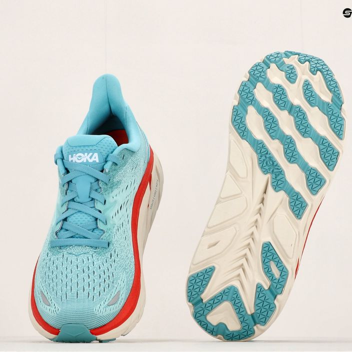 Дамски обувки за бягане HOKA Clifton 8 blue 1119394-AEBL 17