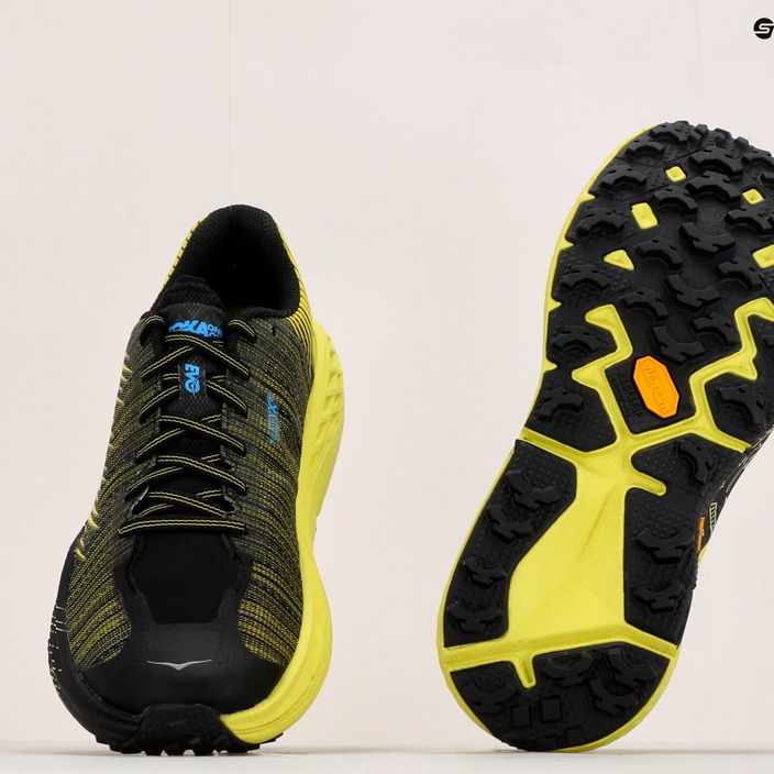 Дамски обувки за бягане HOKA Evo Speedgoat black/yellow 1111430-CIB 13