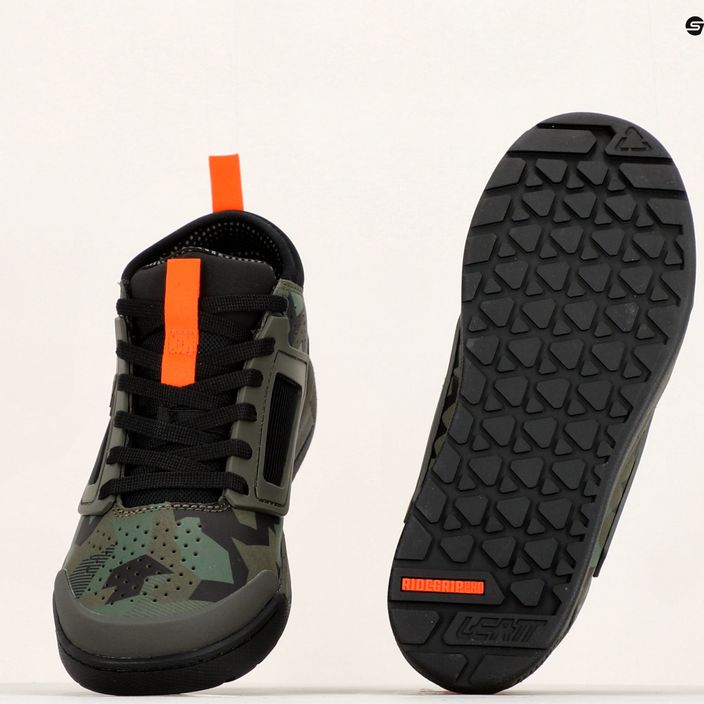 Leatt 3.0 Flat мъжки обувки за колоездене на платформа зелено/черно 3023048655 16