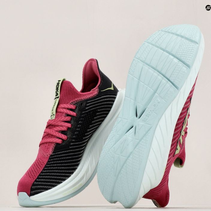 Дамски обувки за бягане HOKA Carbon X 3 pink 1123193-FFBL 14