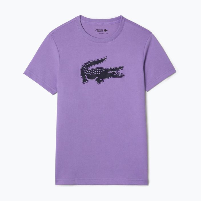 Мъжка тениска Lacoste TH2042 W87 purple TH2042.W87.T5