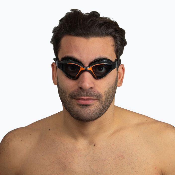 SEAC Lynx черни/оранжеви очила за плуване 3