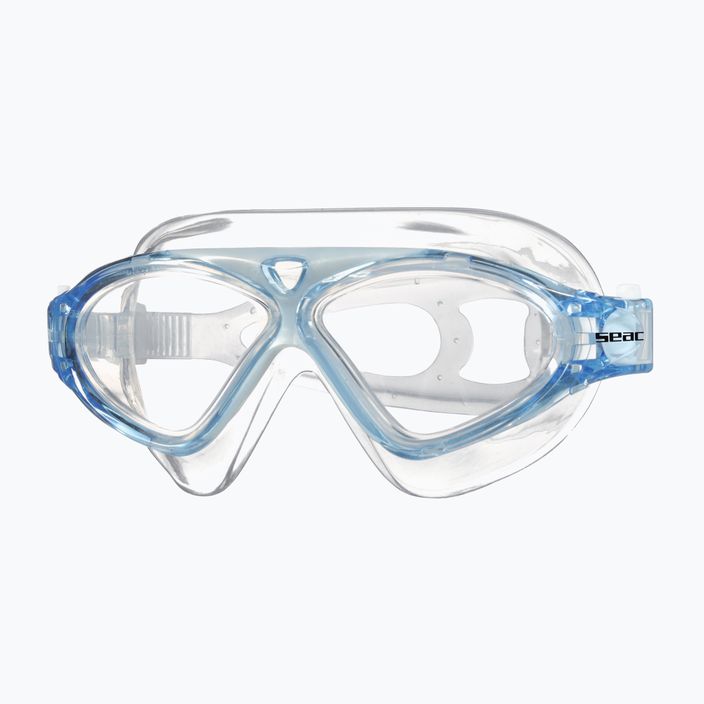 Детска маска за плуване SEAC Vision Jr, синя 2
