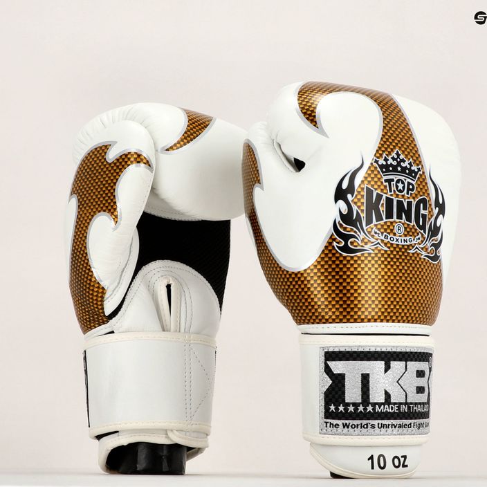 Боксови ръкавици Top King Muay Thai Empower white TKBGEM-01A-WH 7