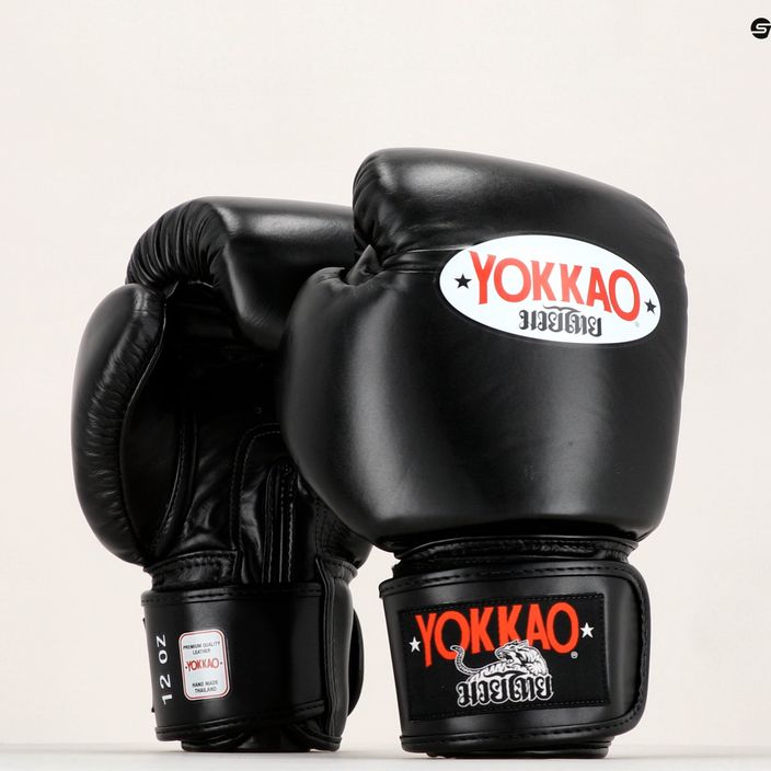 YOKKAO Matrix боксови ръкавици черни BYGL-X-1 8