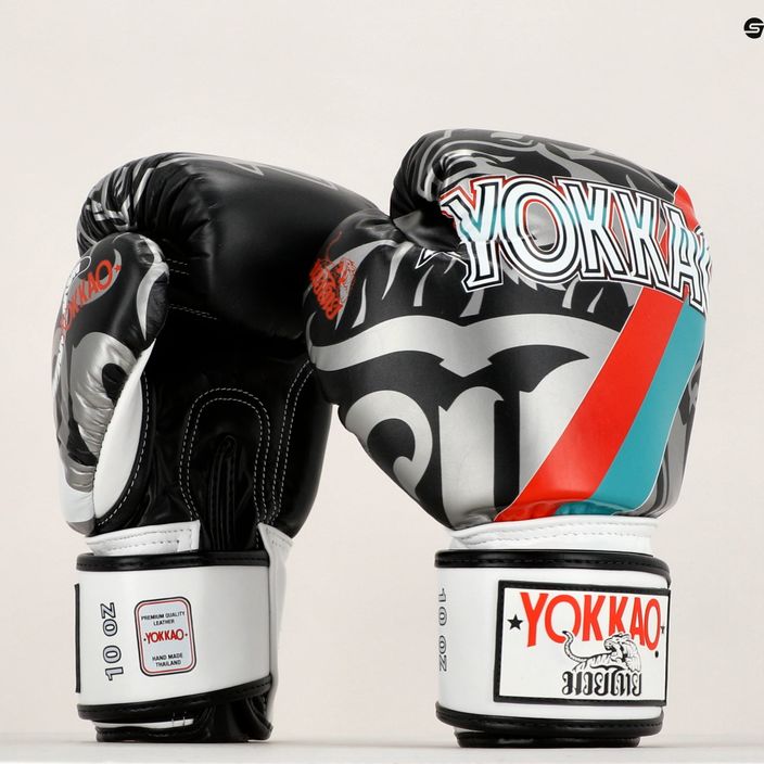 Боксови ръкавици YOKKAO 90'S черни BYGL-90-1 8