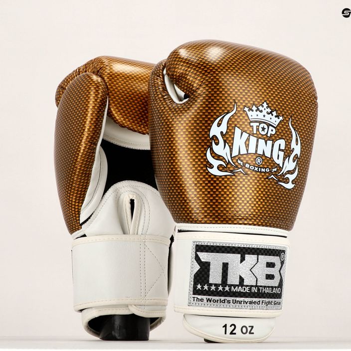 Боксови ръкавици Top King Muay Thai Empower white TKBGEM-02A-WH 7