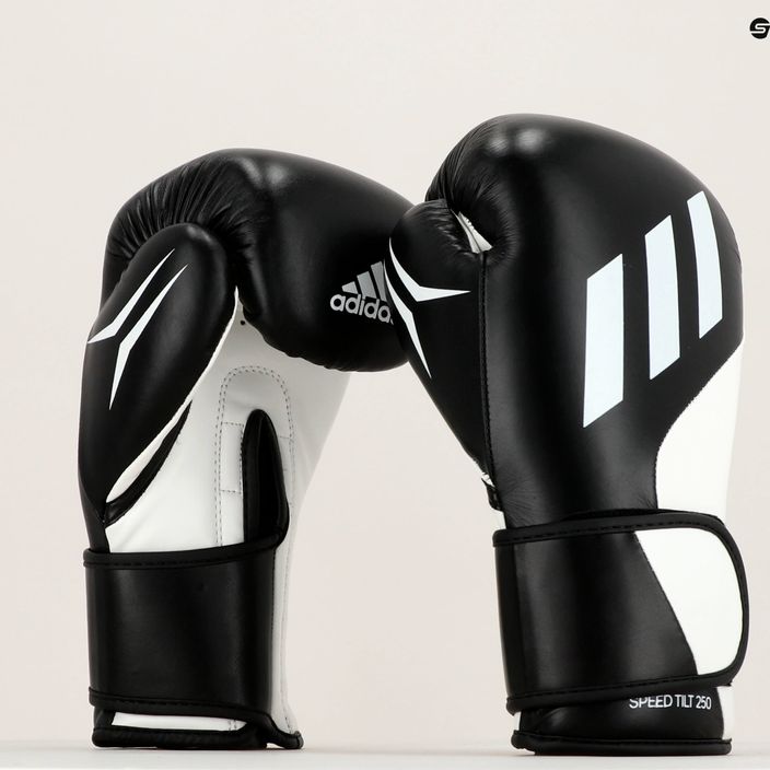 adidas Speed Tilt 250 боксови ръкавици черни SPD250TG 7