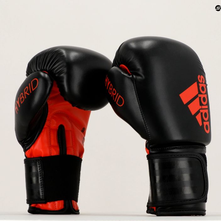 adidas Hybrid 50 боксови ръкавици черни ADIH50 13
