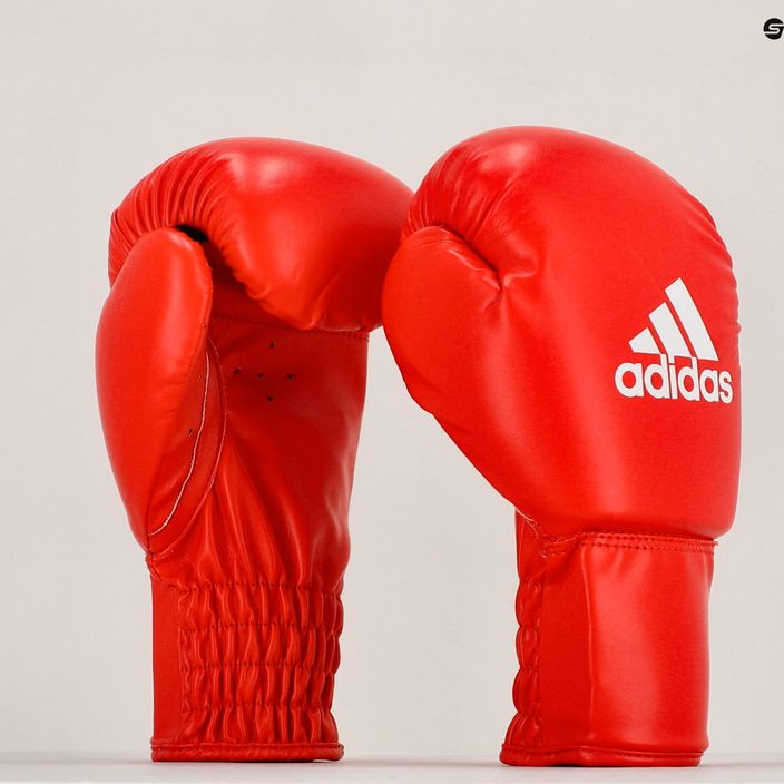 adidas Rookie детски боксови ръкавици червени ADIBK01 7