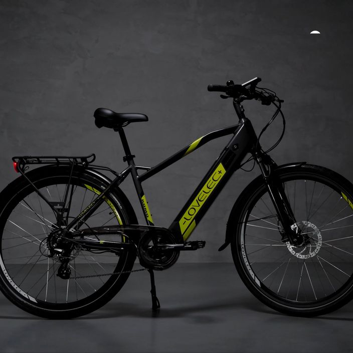 LOVELEC Komo Man 16Ah сиво-жълт електрически велосипед B400363 7