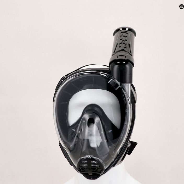 Cressi Baron пълнолицева маска за гмуркане с шнорхел черна XDT025050 4