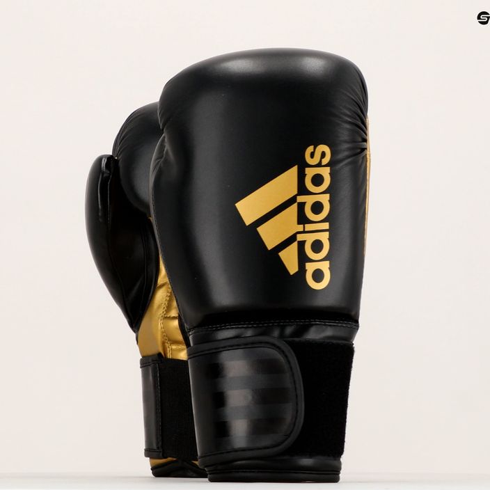 adidas Hybrid 50 боксови ръкавици черни ADIH50 7