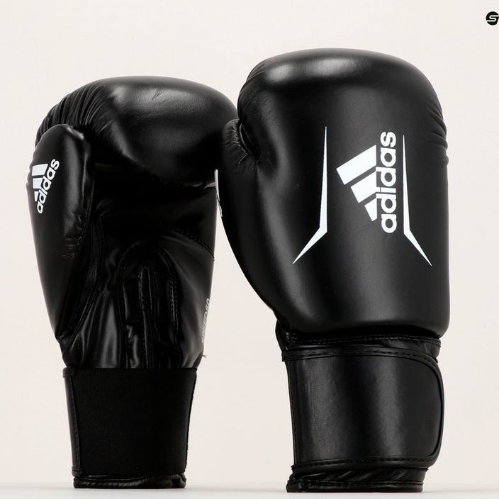 adidas Speed 50 боксови ръкавици черни ADISBG50 13