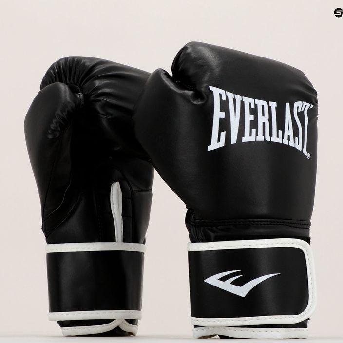 EVERLAST Core 2 боксови ръкавици черни EV2100 7