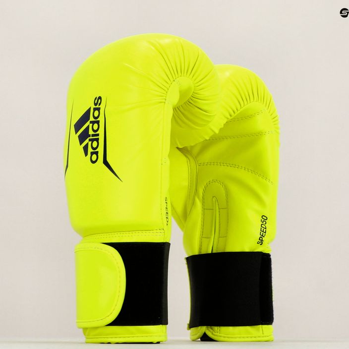 adidas Speed 50 жълти боксови ръкавици ADISBG50 7