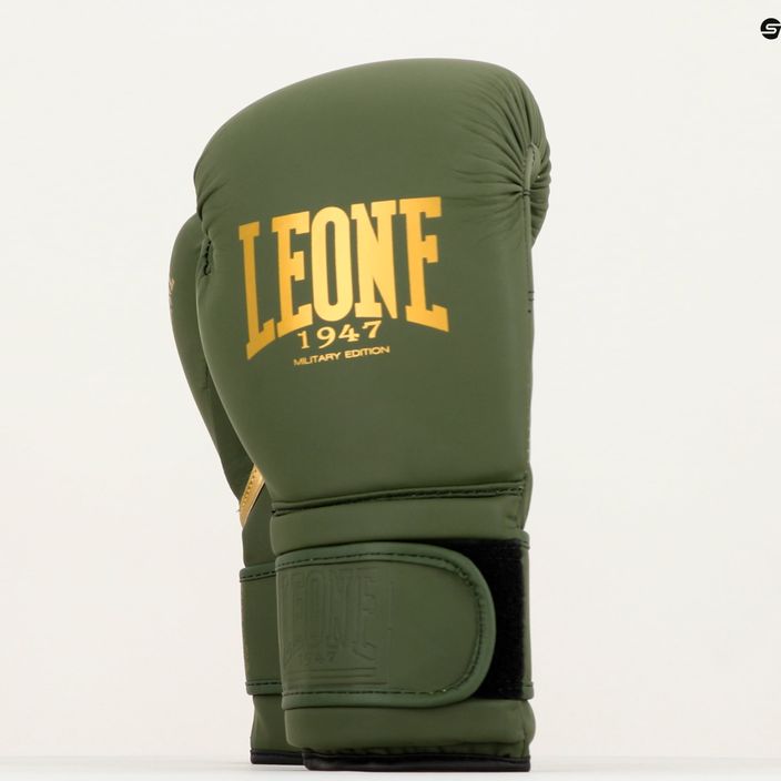 Боксови ръкавици Leone 1947 Military Green green GN059G 8