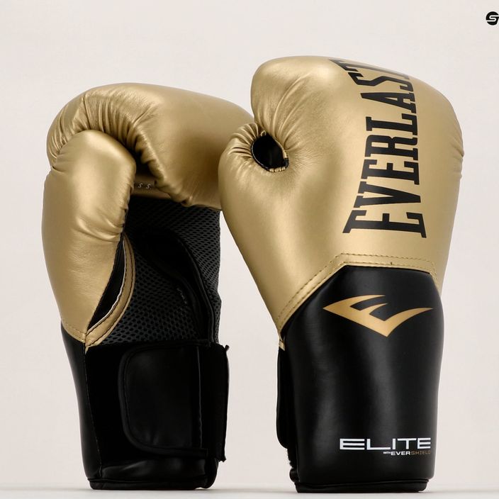 Боксови ръкавици EVERLAST Pro Style Elite 2 Gold EV2500 8
