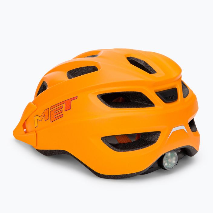 Велосипедна каска MET Crackerjack оранжева 3HM147CE00UNAR1 4