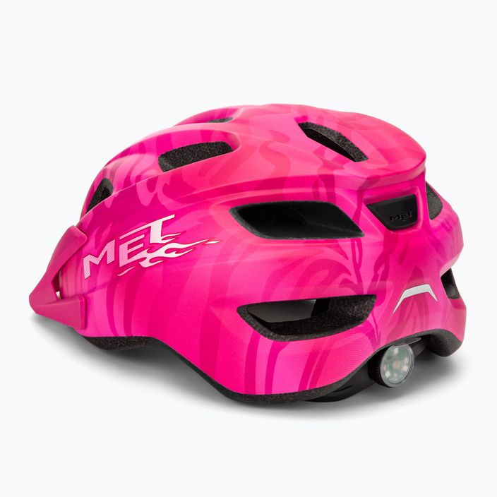Велосипедна каска MET Crackerjack розова 3HM147CE00UNPK1 4