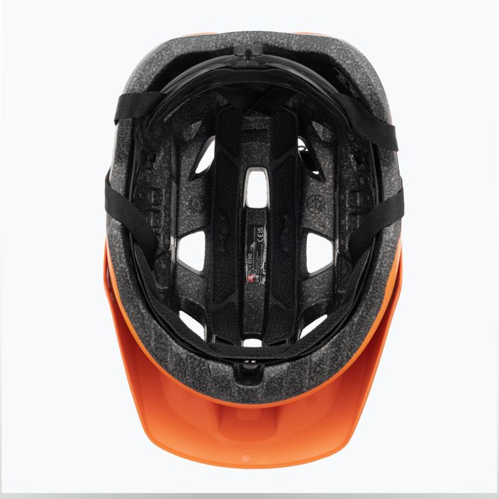 Велосипедна каска MET Echo оранжево ръждиво матова 5