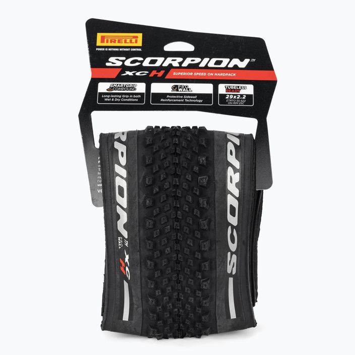 Гума за велосипед Pirelli Scorpion XC H с прибираща се гума, черна 3704500
