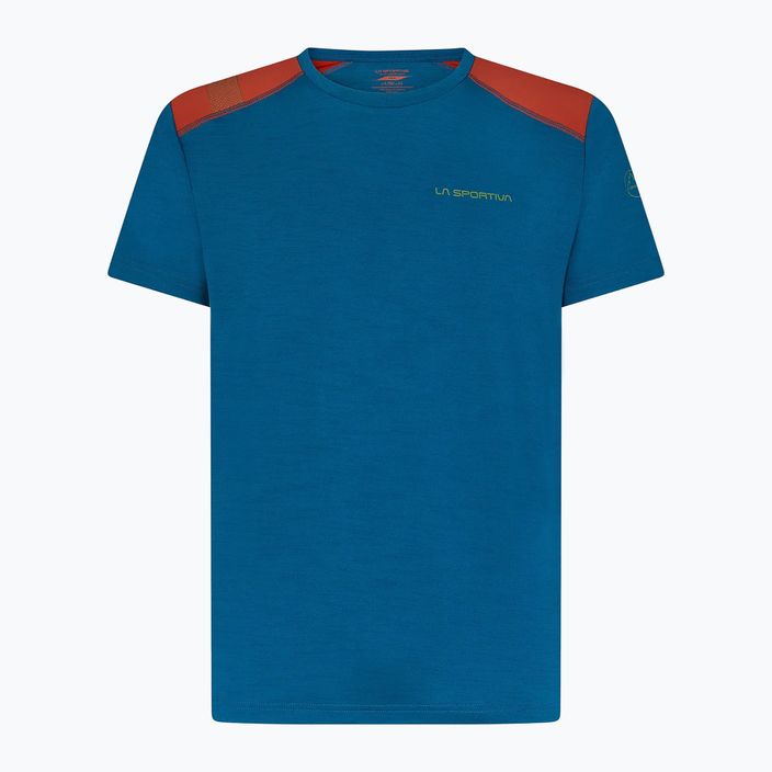 Мъжка тениска La Sportiva Embrace за трекинг синя P49623718