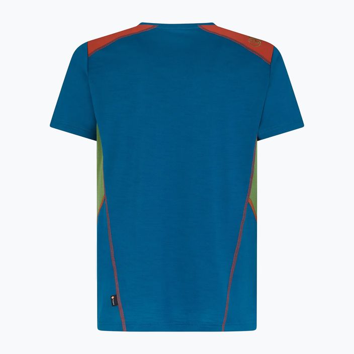 Мъжка тениска La Sportiva Embrace за трекинг синя P49623718 2